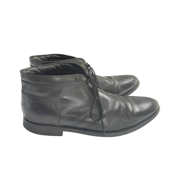 Cole Haan Shoes Chukka Men’s 12 M Leather Black Boots C09607 main image 7